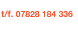 Call or Fax us on: 01829 720 855