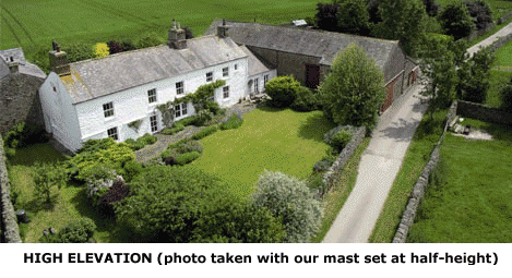 Animated giff of example shots showing 2 photographs of different elevation